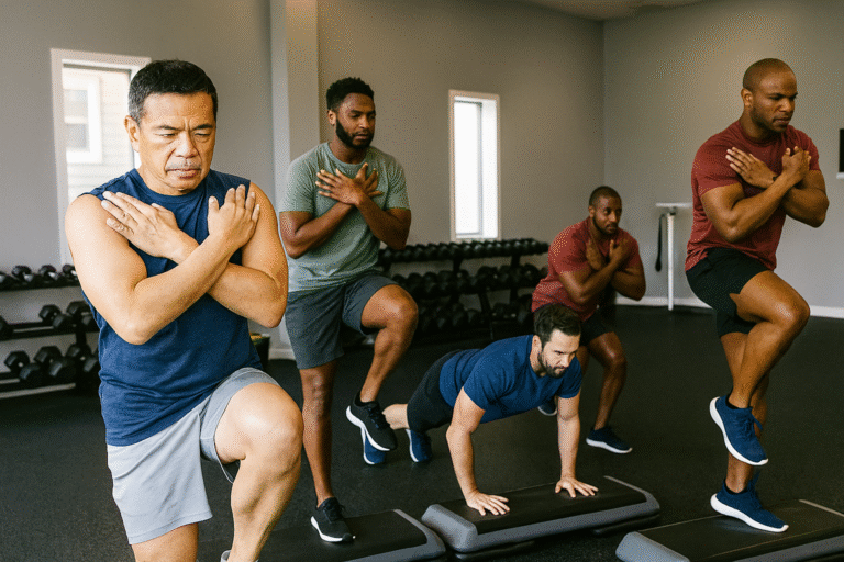 Men's Fitness class