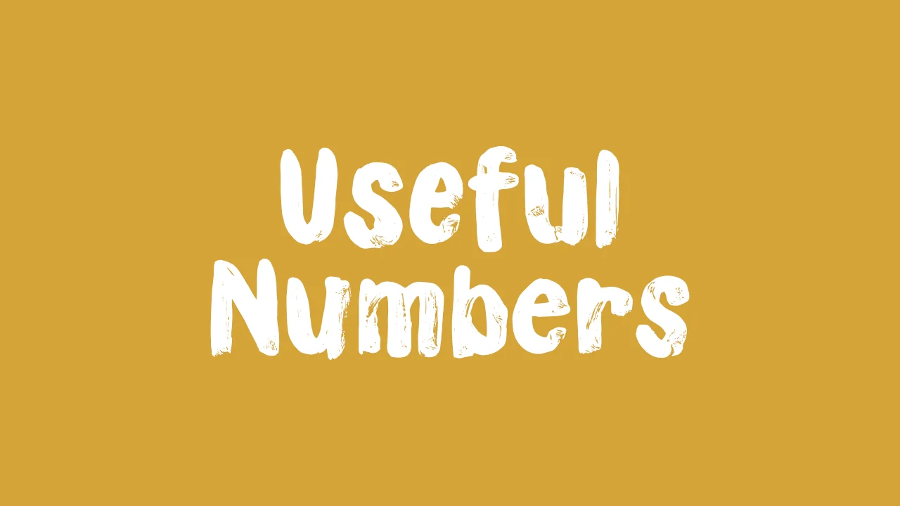 Useful Numbers Killyleagh Shrigley s Community Connections
